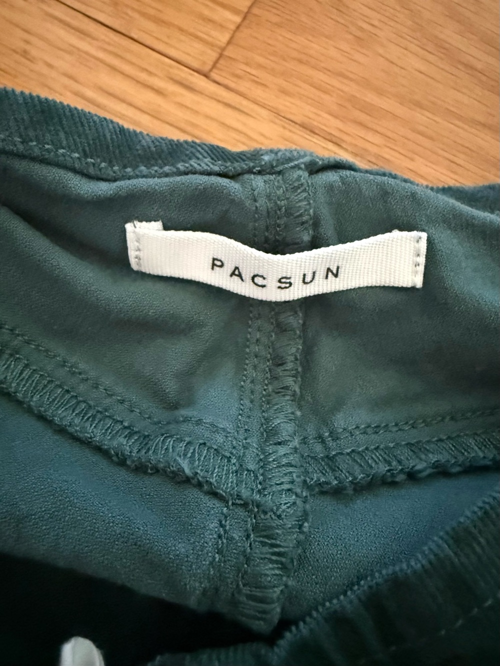PacSun Women’s Green Corduroy Flare Pants - Picture 4 of 6